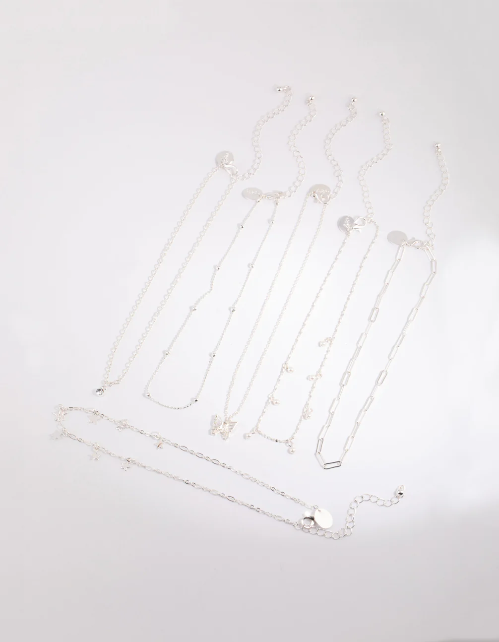 Silver Star & Pearl Choker 6-Pack - Image 2