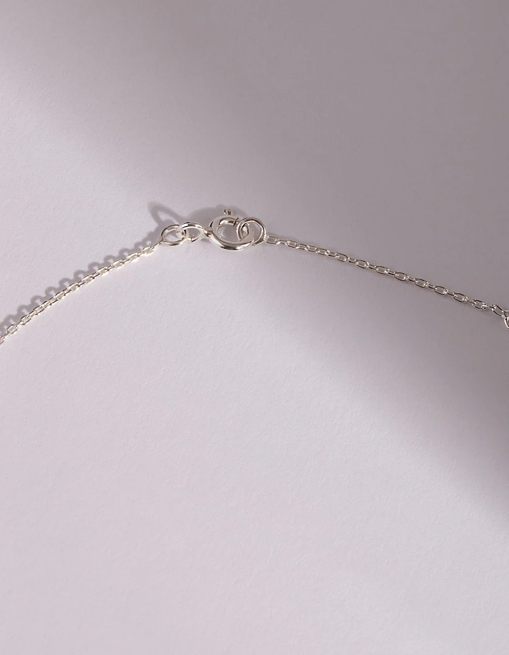 Sterling Silver Large Pearl Necklace - Image 4