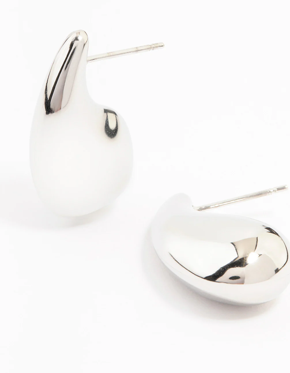 Waterproof Stainless Steel Skinny Bubble Drop Earrings - Image 4