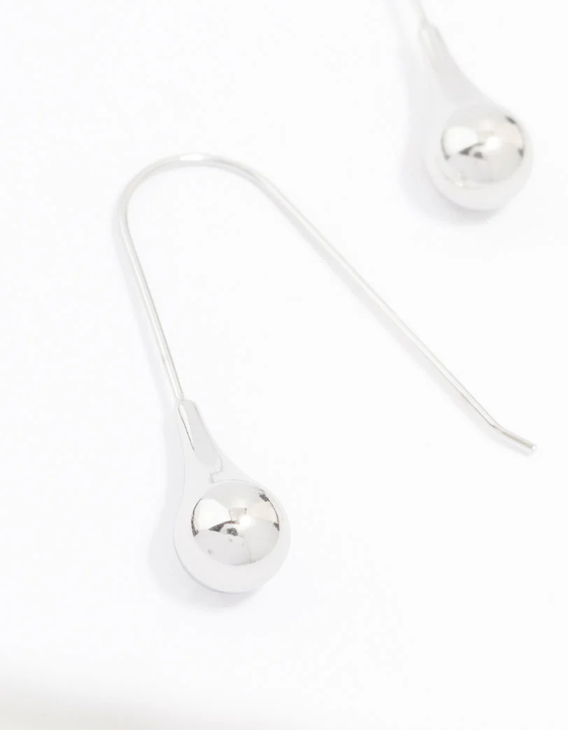 Waterproof Stainless Steel Thread Through Earrings - Image 2