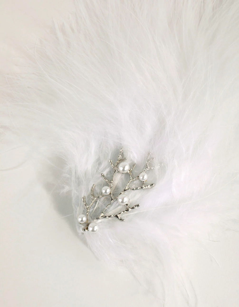 Statement Branch & Feather Clip - Image 2