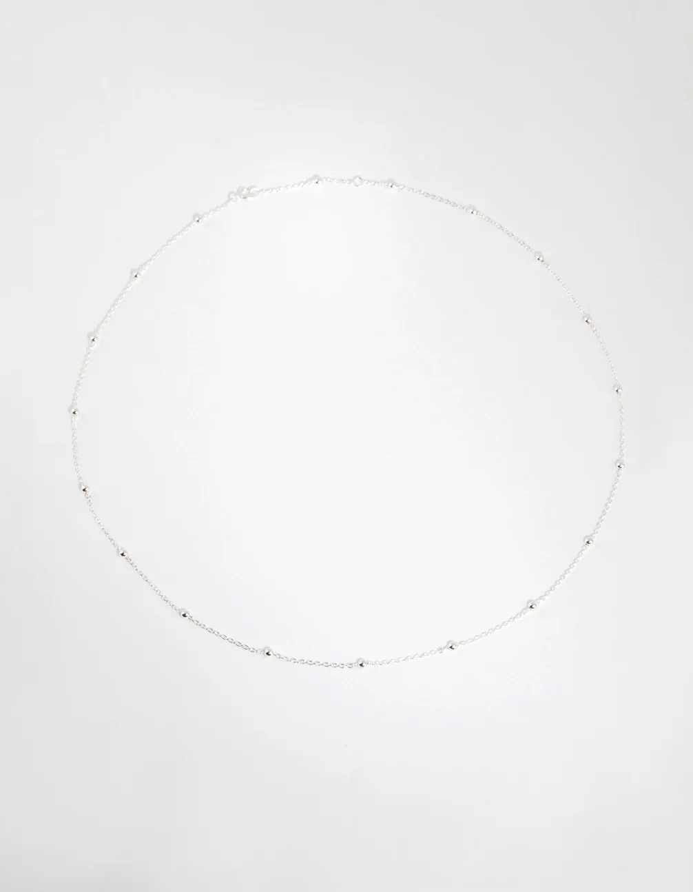 Sterling Silver Ball Chain Necklace - Image 2
