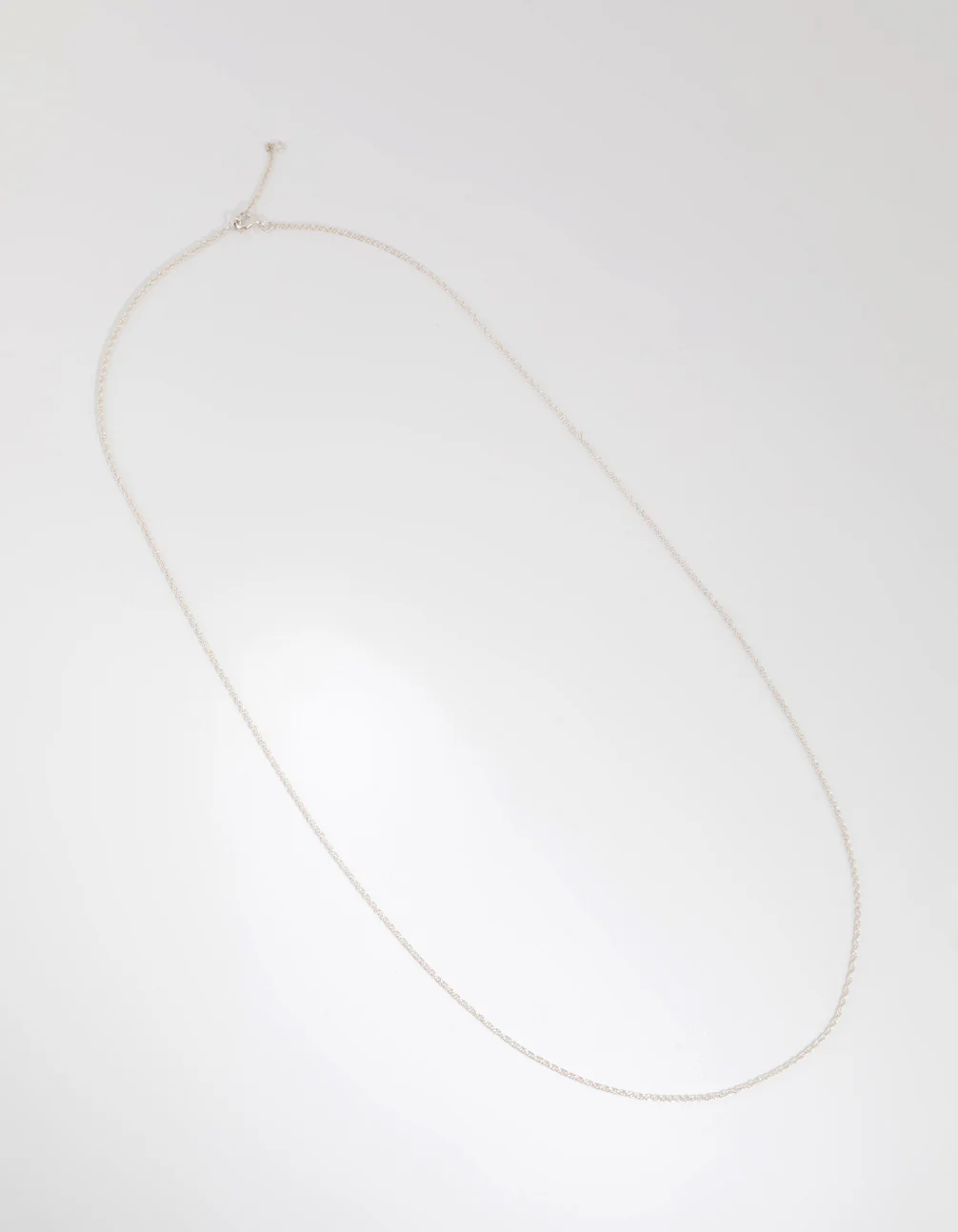 Sterling Silver Twist Chain Necklace - Image 2