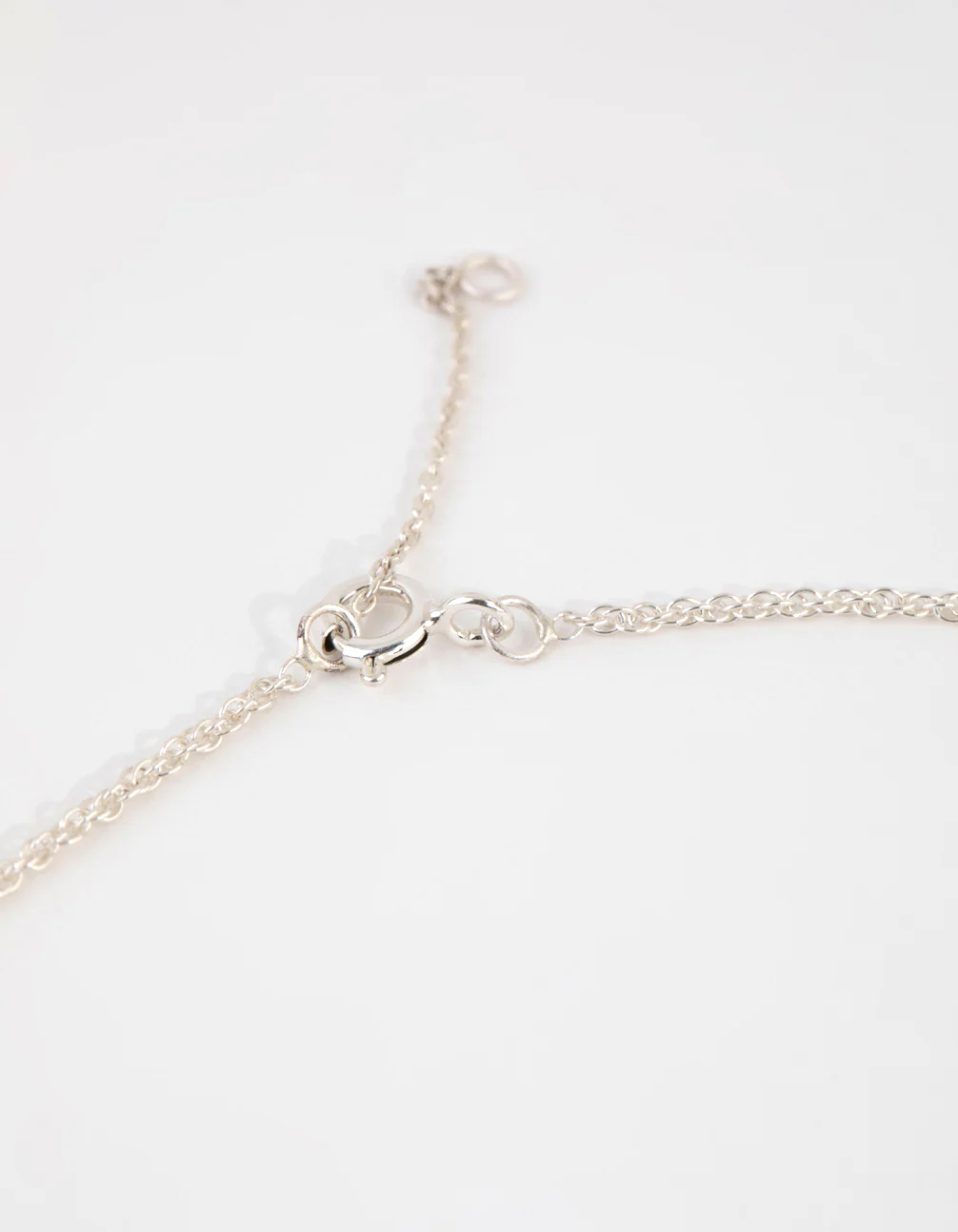 Sterling Silver Twist Chain Necklace - Image 3
