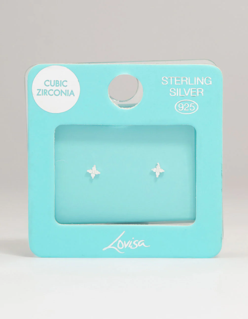 Sterling Silver Baby Flower Stud Earrings - Image 5