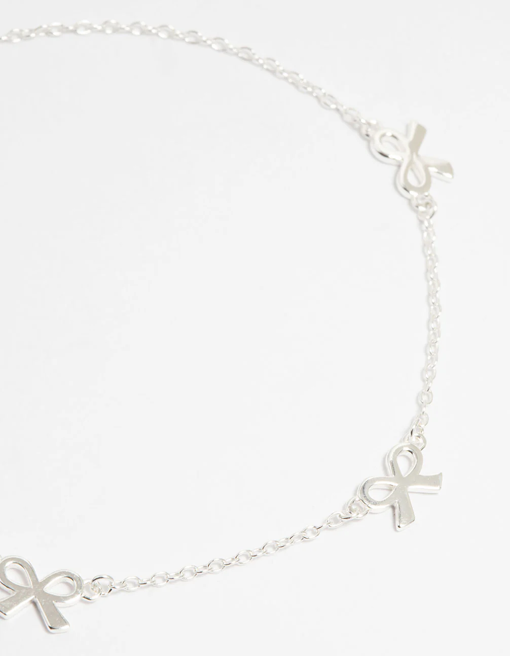 Sterling Silver Bow Bracelet - Image 2