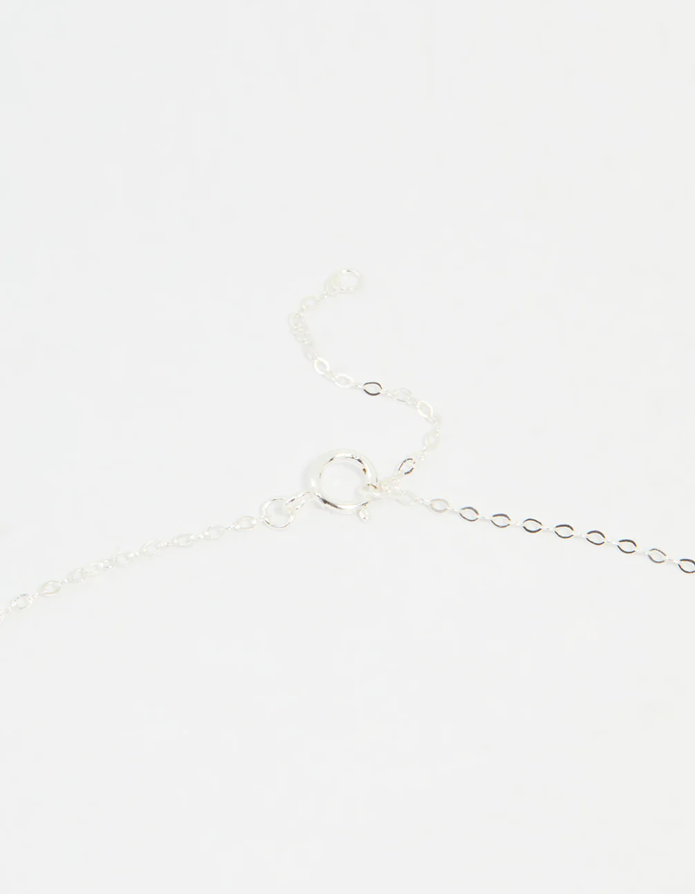Sterling Silver Cubic Zirconia Drop Necklace - Image 5