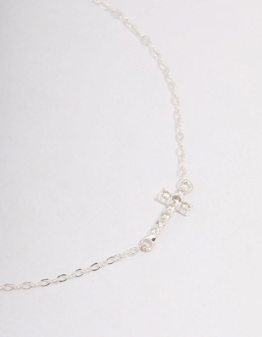 Sterling Silver Horizon Cross Bracelet - Image 2