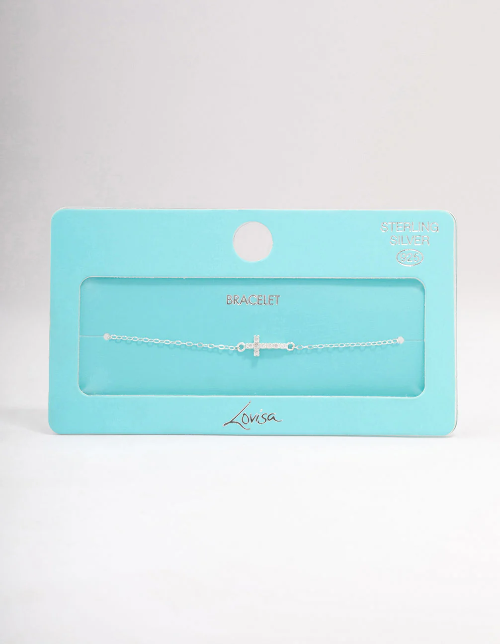 Sterling Silver Horizon Cross Bracelet - Image 3