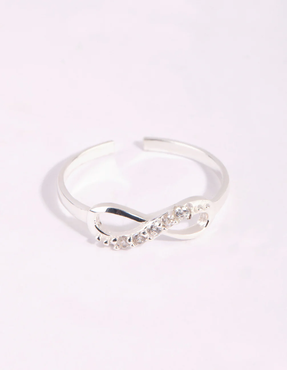 Sterling Silver Infinity Ring - Image 2