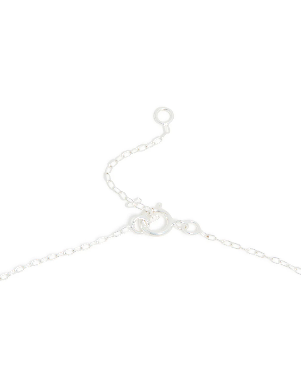 Sterling Silver Pearl & Heart Necklace - Image 5