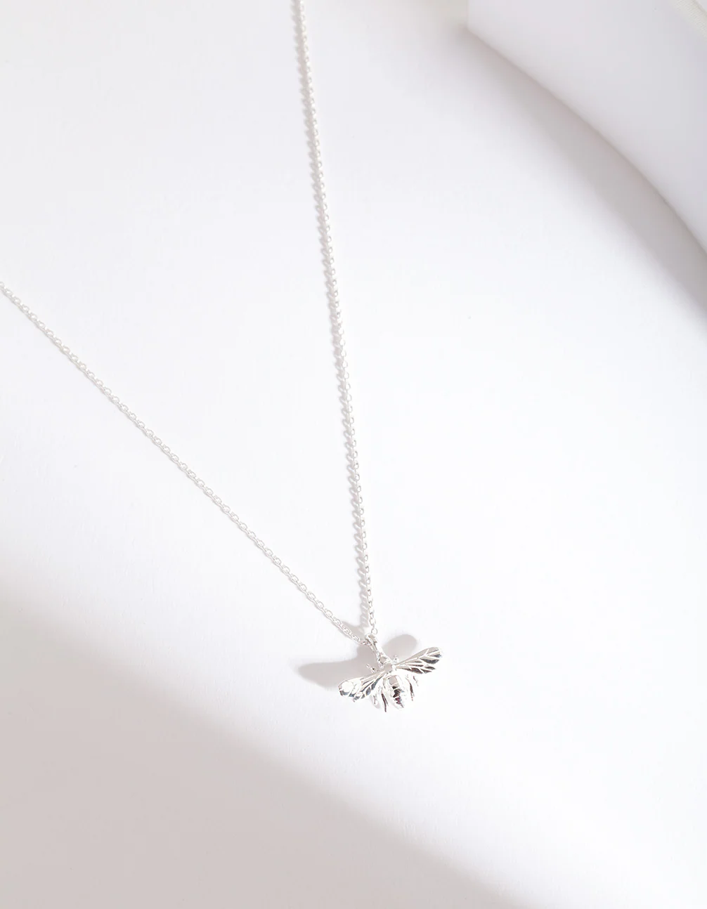 Sterling Silver Bee Necklace - Image 2