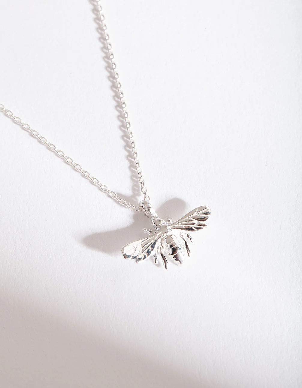 Sterling Silver Bee Necklace - Image 5