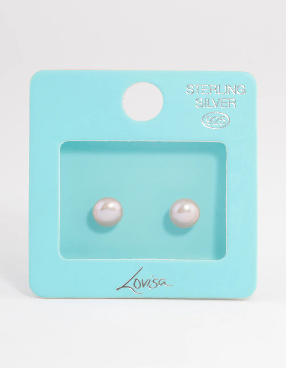 Sterling Silver Freshwater Pearl Stud Earrings - Image 3