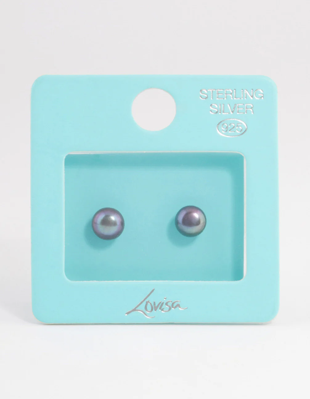 Sterling Silver Freshwater Pearl Stud Earrings - Image 3