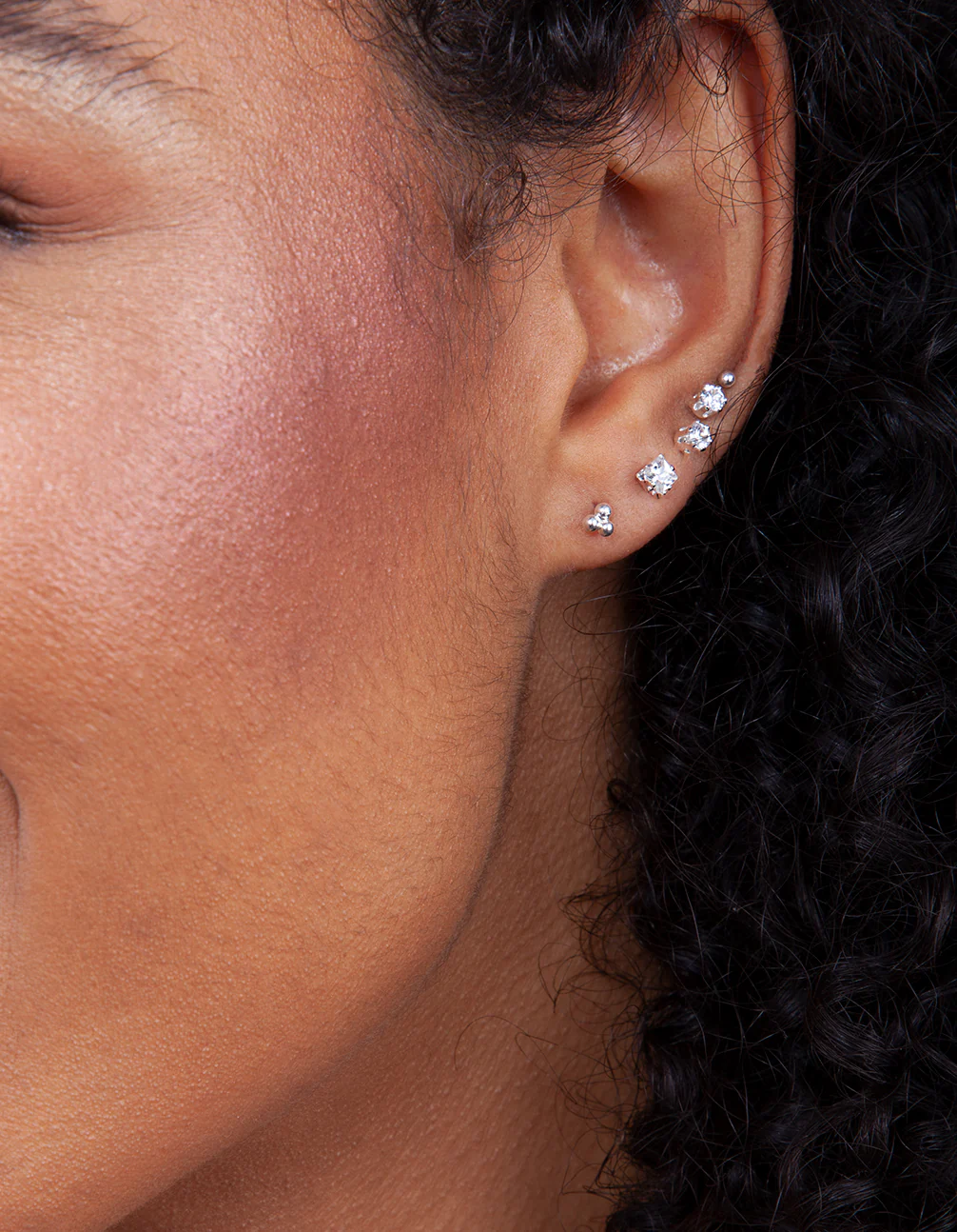 Sterling Silver Ball Mix Earring Pack - Image 3