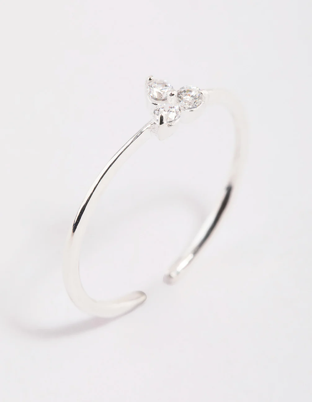 Sterling Silver Cubic Zirconia Ring - Image 4