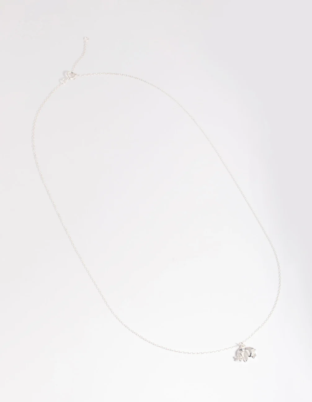 Sterling Silver Elephant Necklace - Image 3