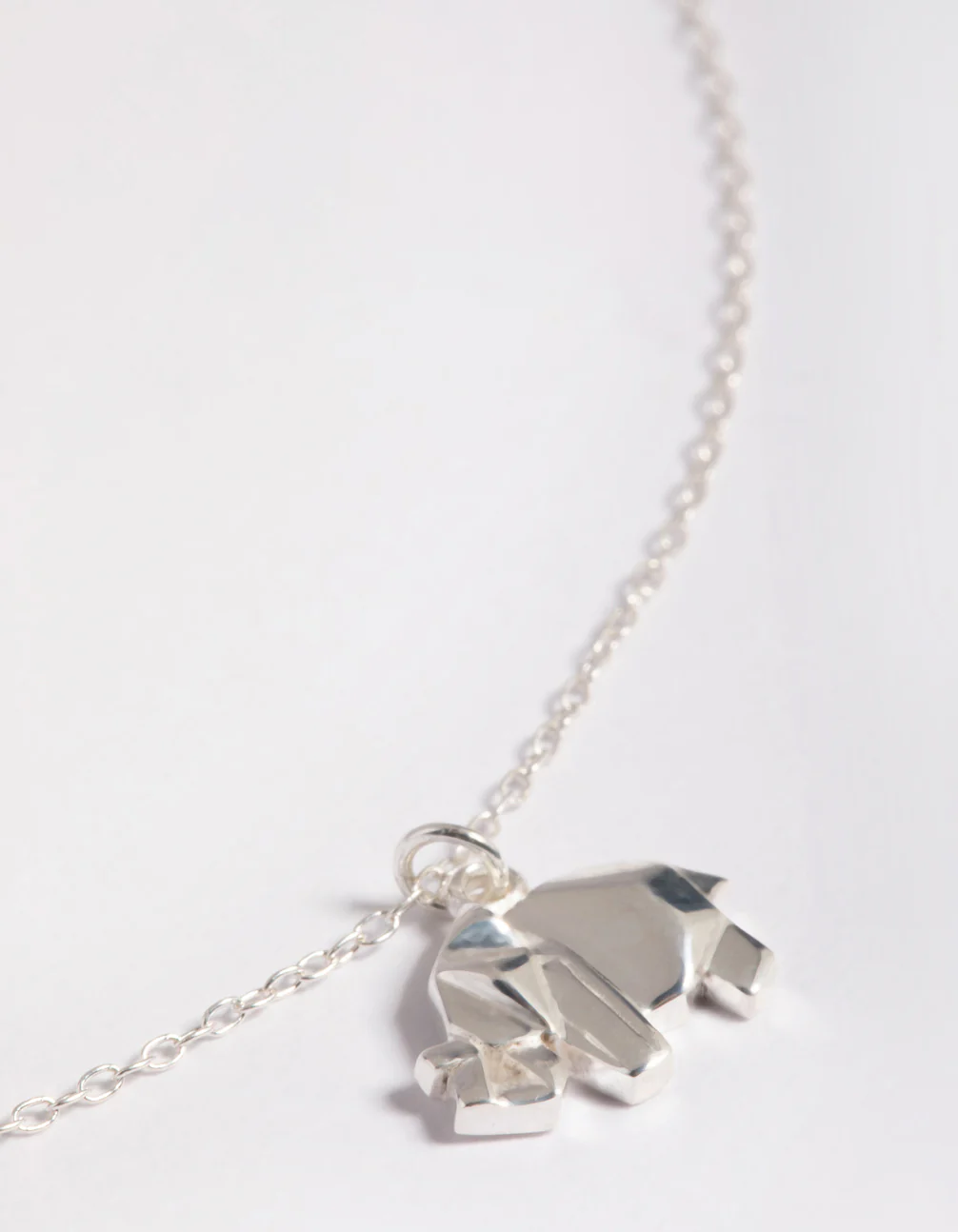 Sterling Silver Elephant Necklace - Image 4