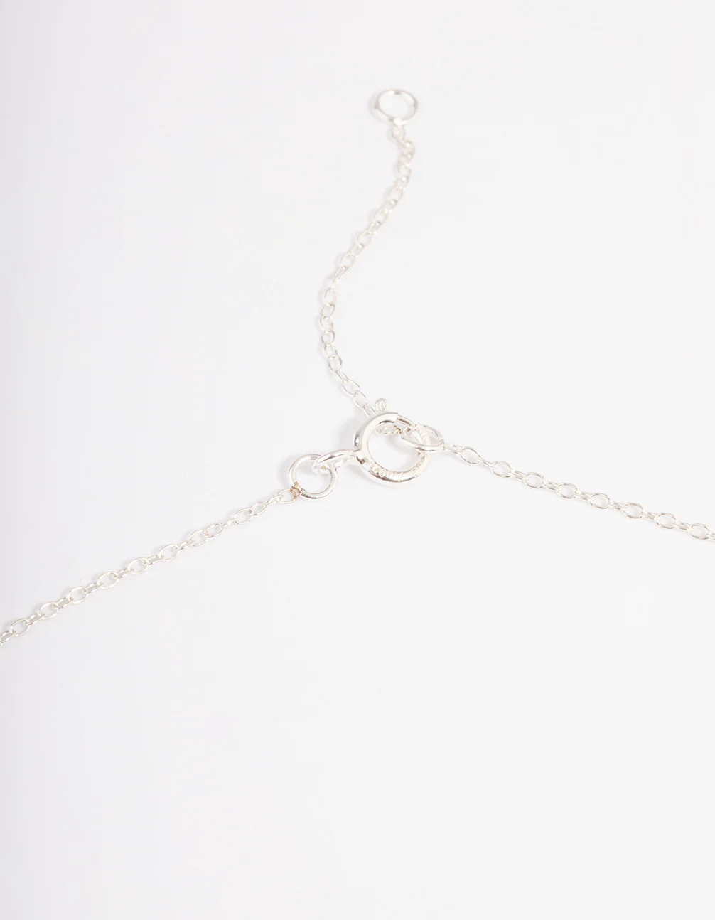 Sterling Silver Enamel Heart Pendant Necklace - Image 3