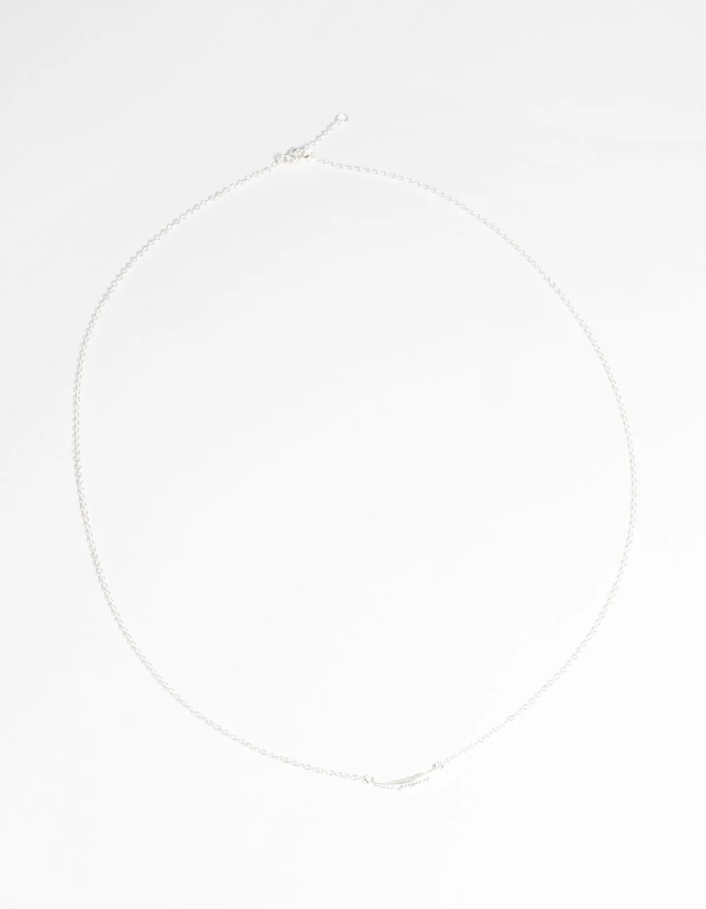 Sterling Silver Falling Leaf Necklace - Image 3