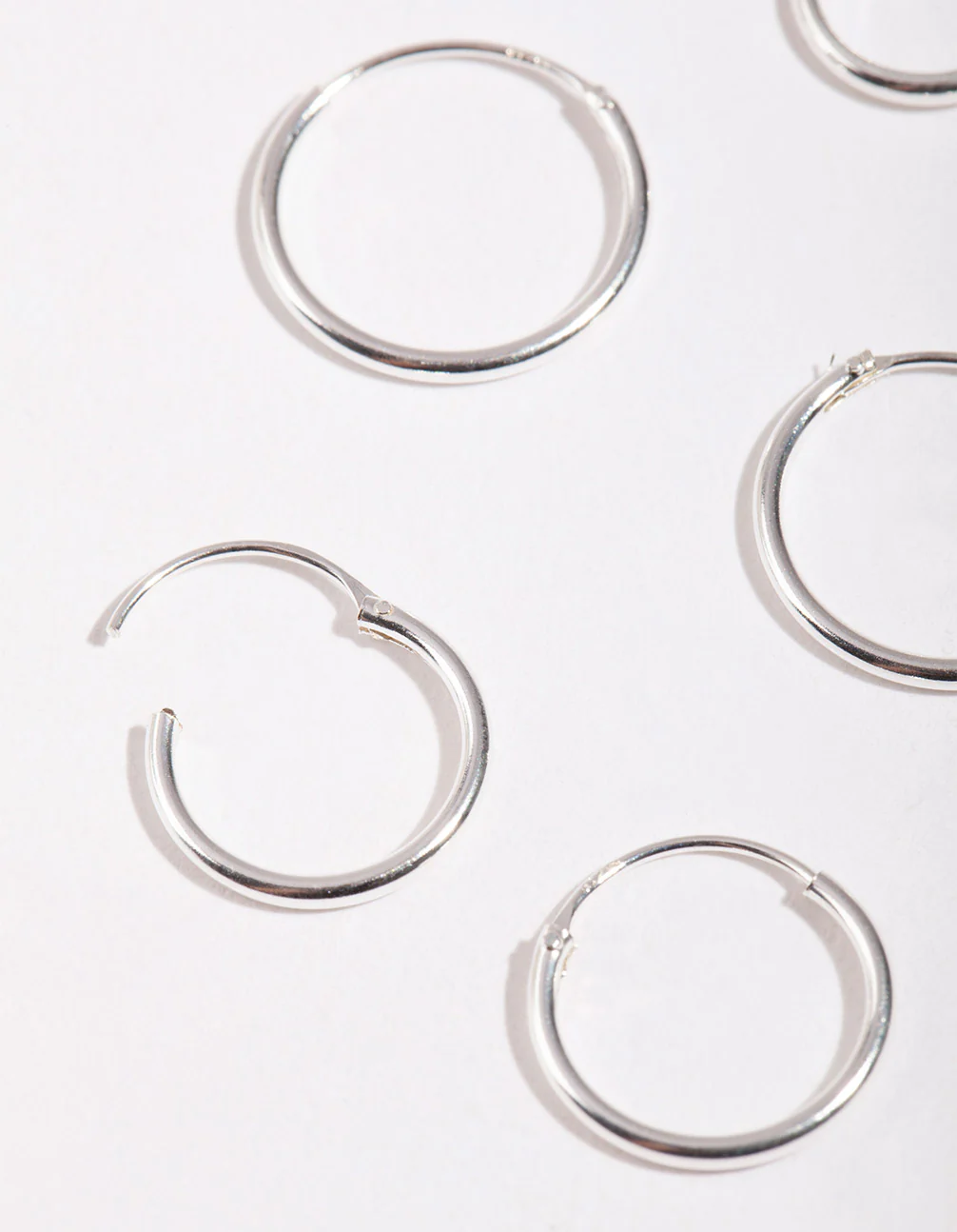 Sterling Silver Classic Hoop Pack - Image 2