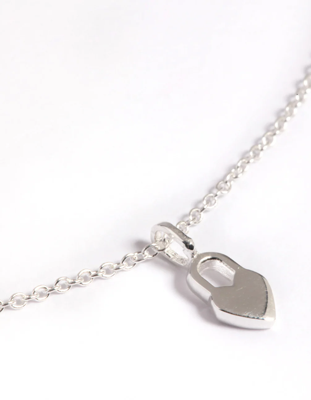 Sterling Silver Heart Locket Necklace - Image 3