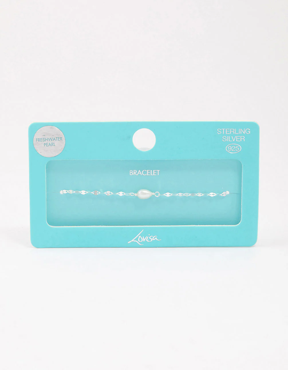 Sterling Silver Lane Rope Pearl Bracelet - Image 4