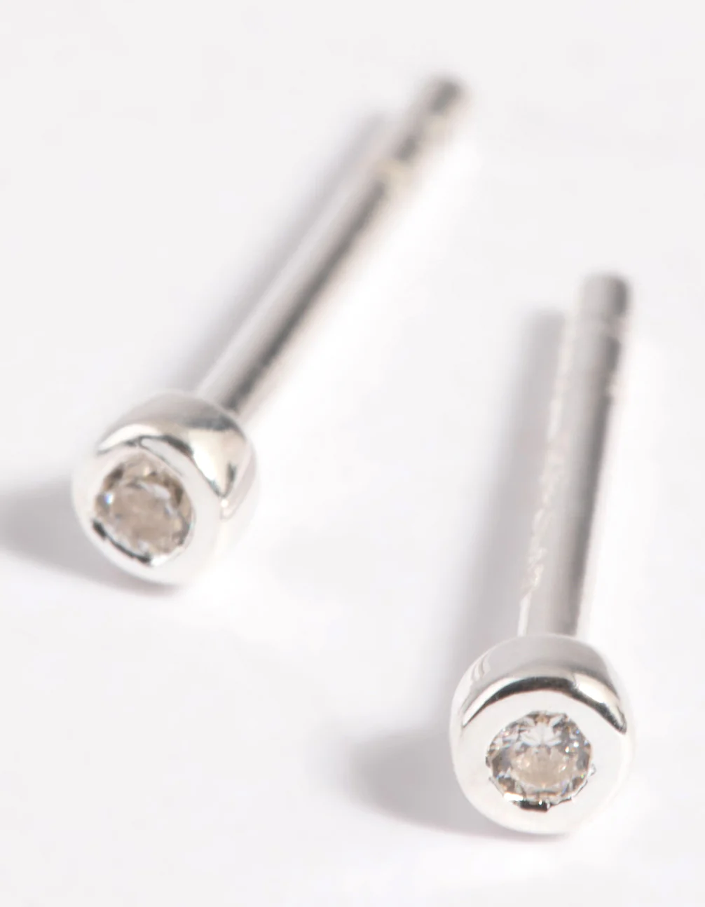 Sterling Silver Micro Stud Earrings - Image 3