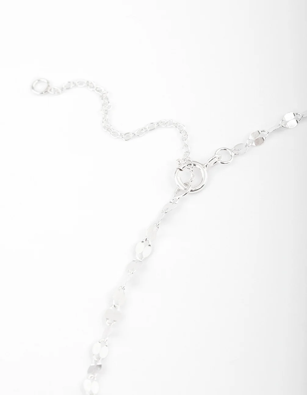 Sterling Silver Mirror Link Choker - Image 3