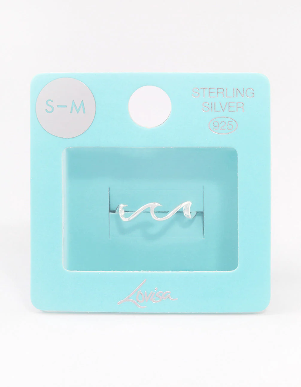 Sterling Silver Ocean Wave Ring - Image 3
