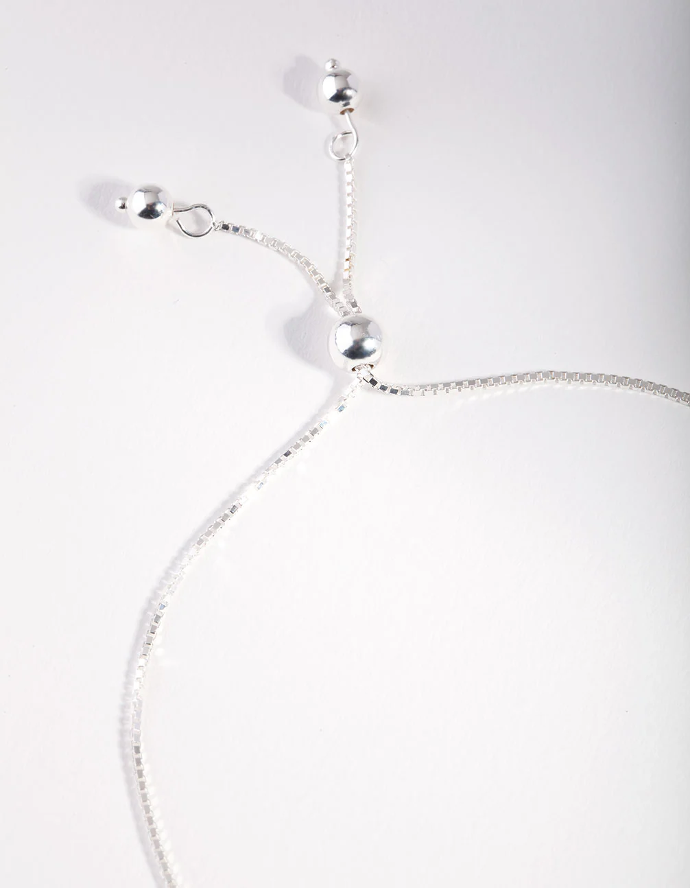 Sterling Silver Open Circle Toggle Bracelet - Image 4