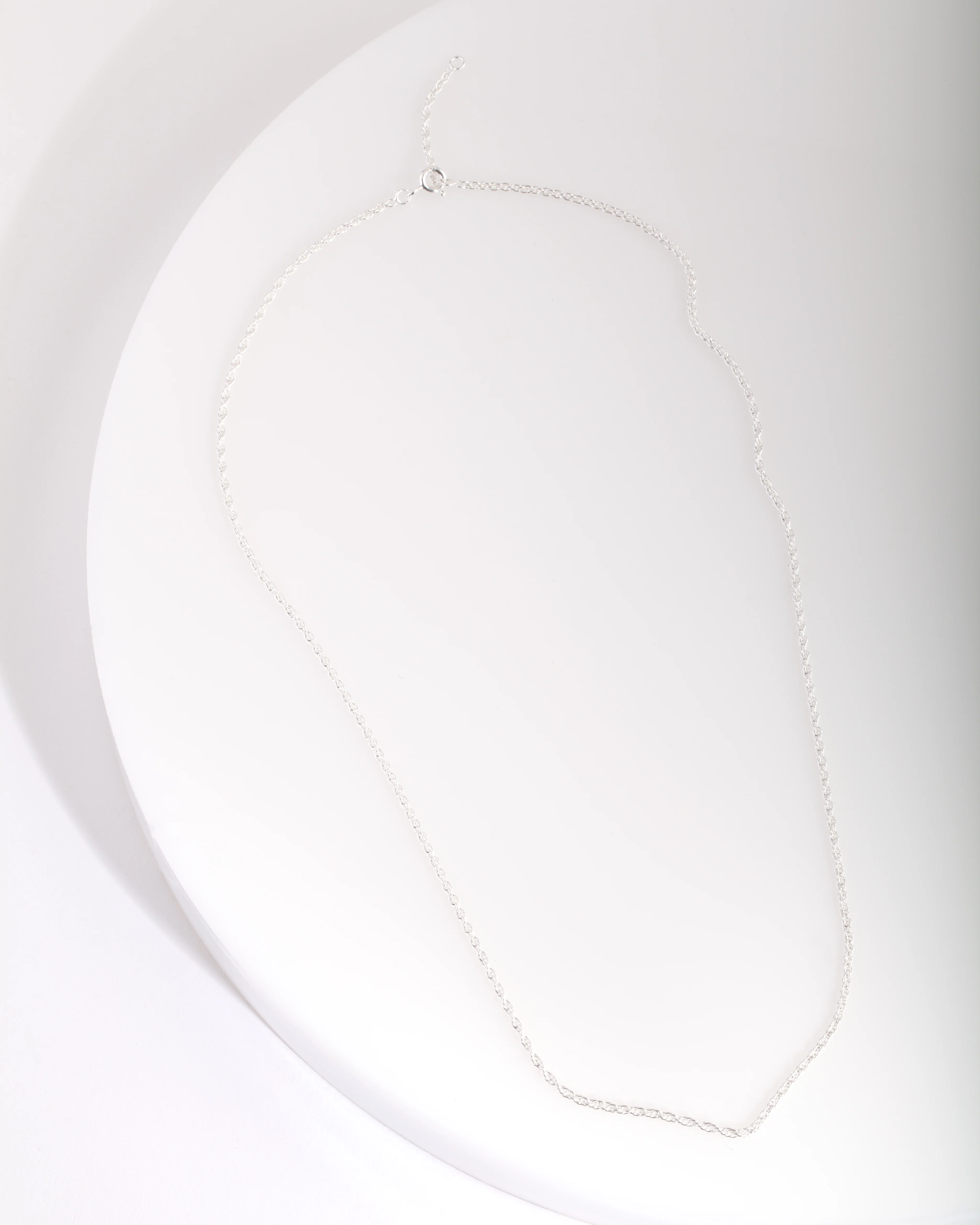 Sterling Silver Twisted Necklace - Image 4
