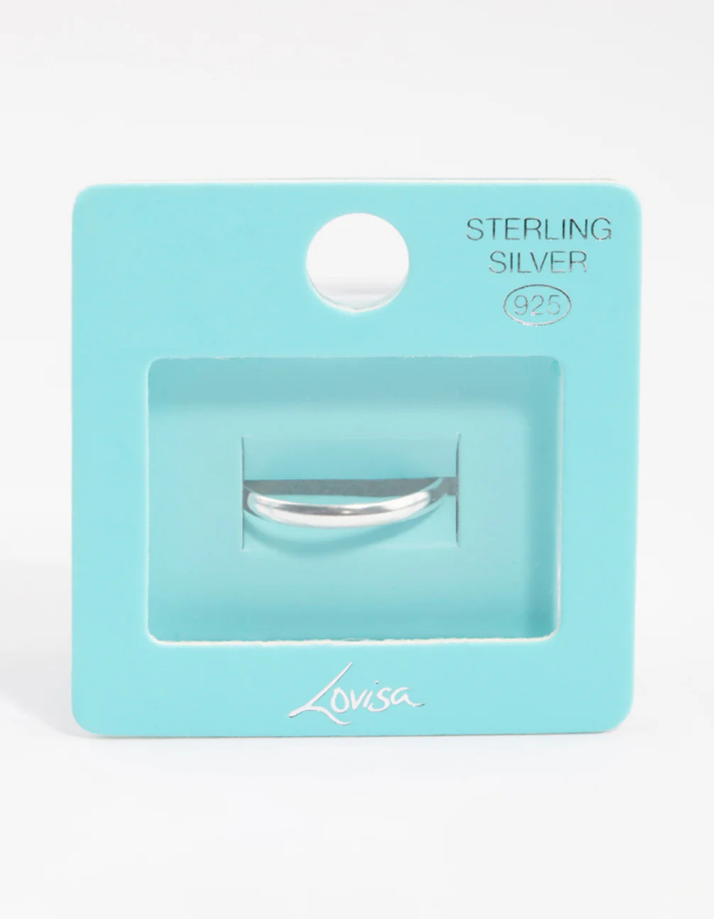 Sterling Silver Plain Band Ring - Image 3
