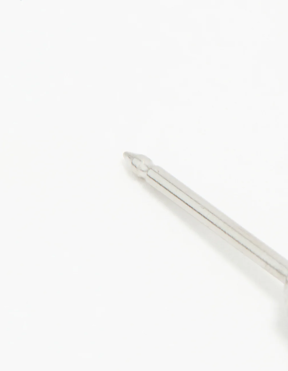 Surgical Stainless Steel 3MM Cubic Zirconia Piercing Stud - Image 3