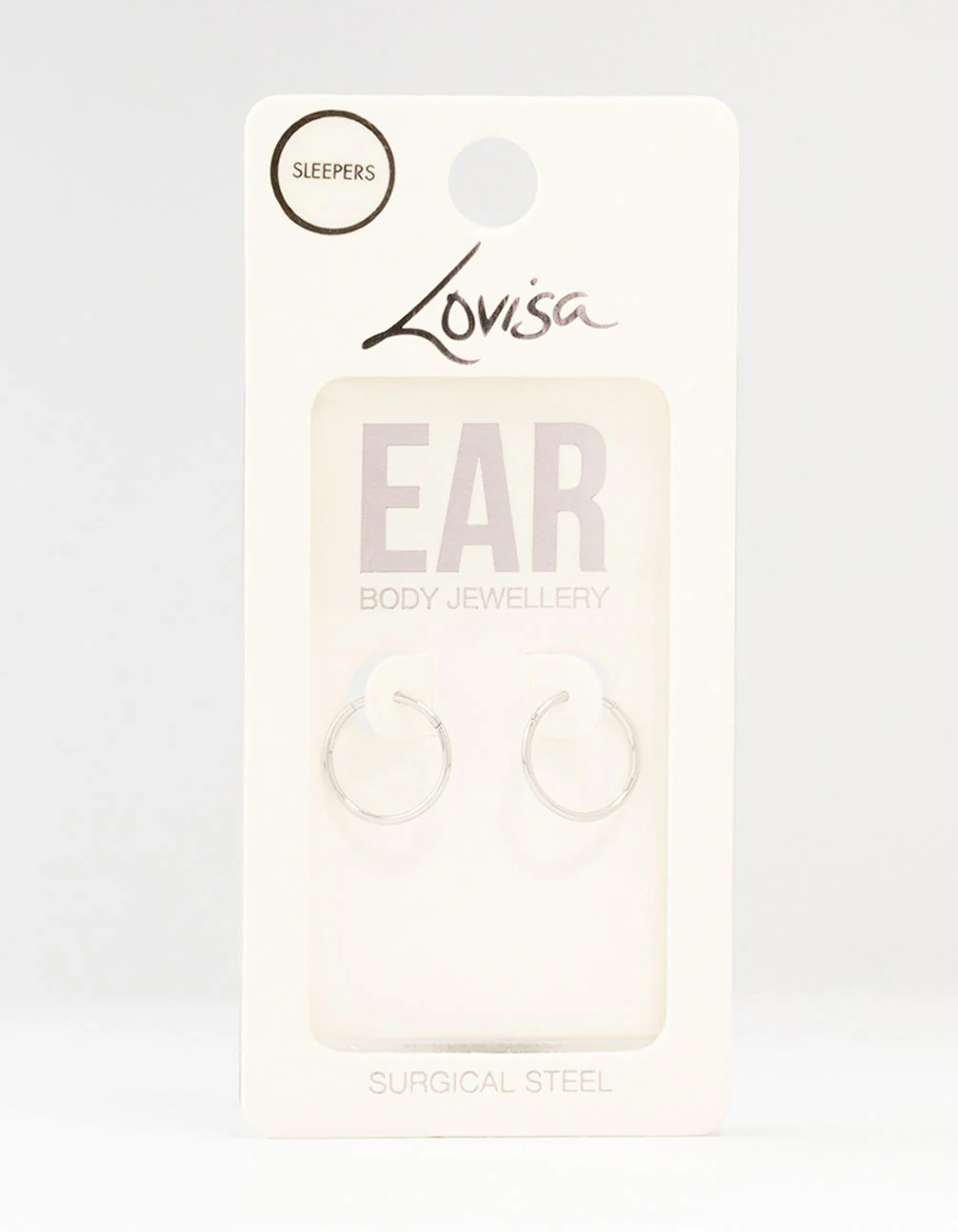 Surgical Steel Sleeper Earrings 12MM - Image 3