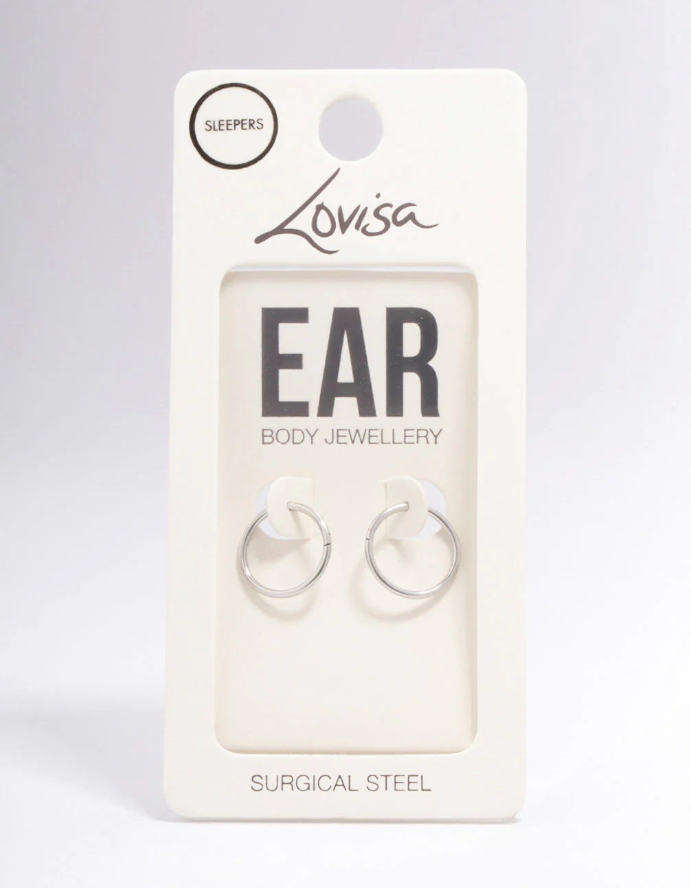 Surgical Steel Sleeper Earrings 12mm - Image 3