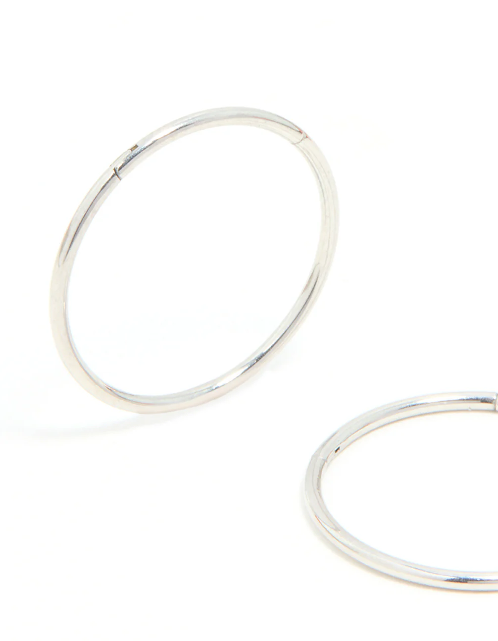 Surgical Steel Sleeper Earrings 16 MM - Image 4