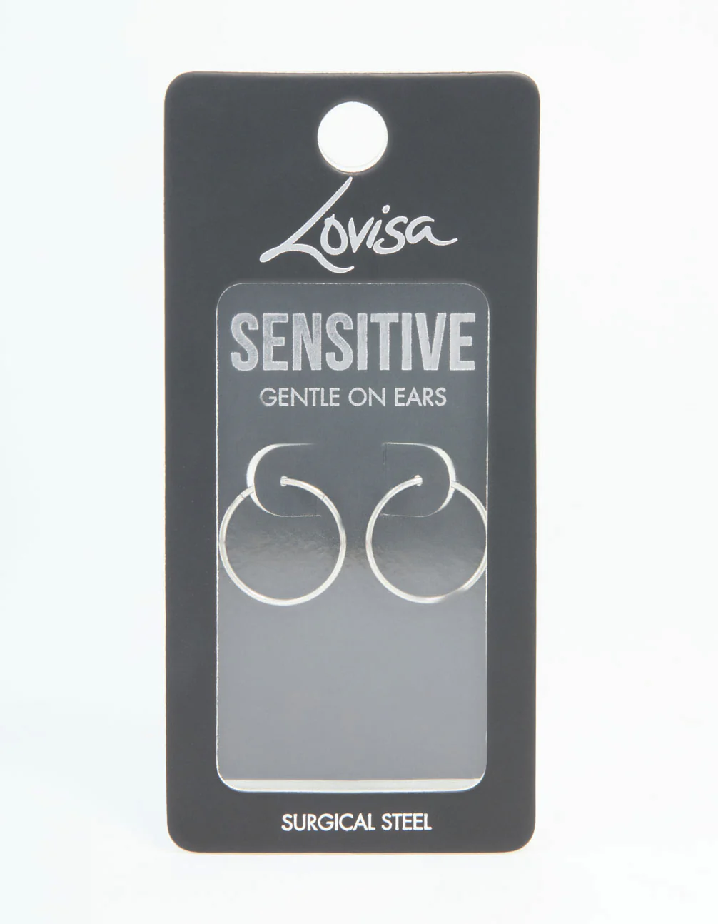 Surgical Steel Sleeper Earrings 16 MM - Image 5