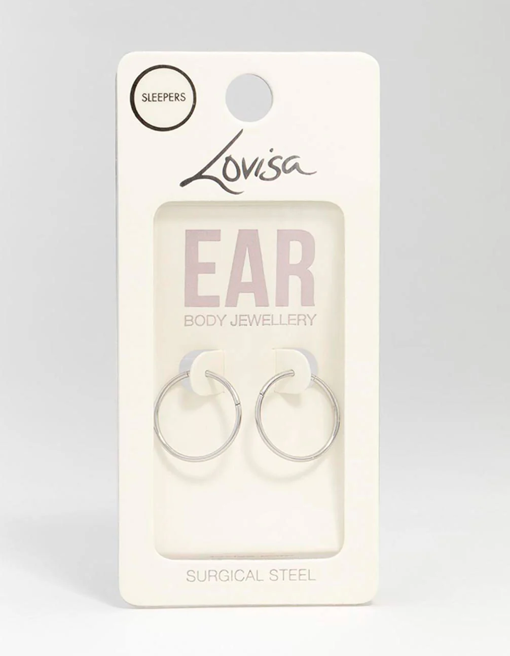 Surgical Steel Sleeper Earrings 16MM - Image 3