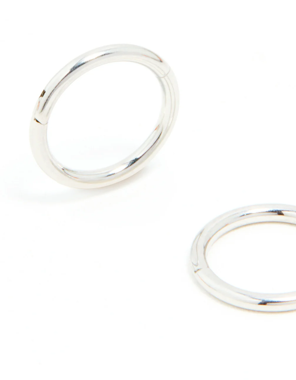 Surgical Steel Sleeper Earrings 7 MM - Image 4