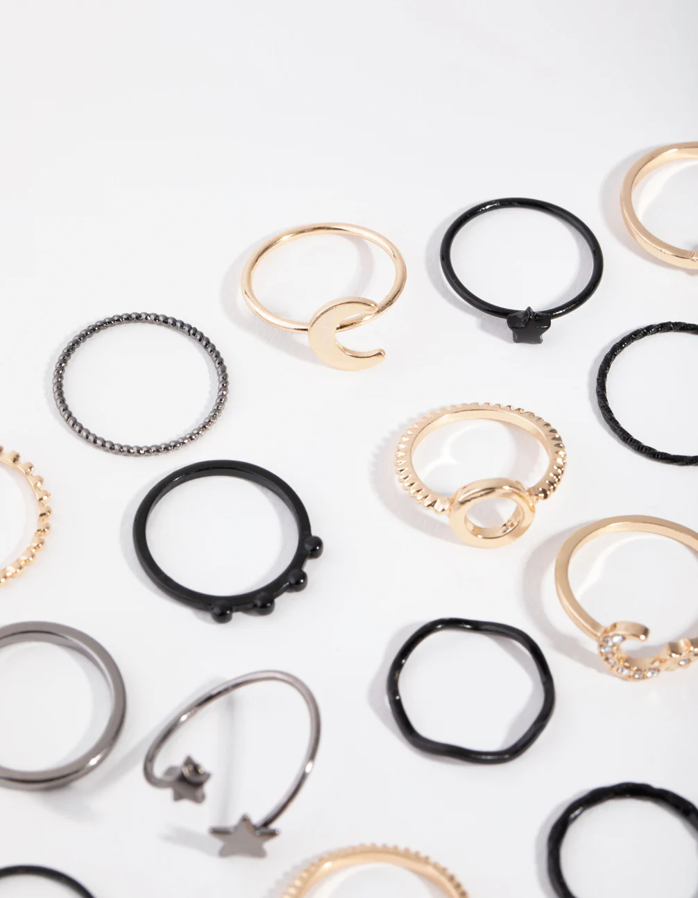 Mixed Metal Celestial Rings 24-Pack - Image 3