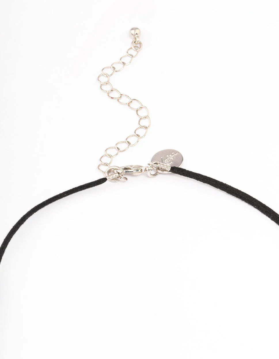 Silver Organic Shape Heart Necklace - Image 3