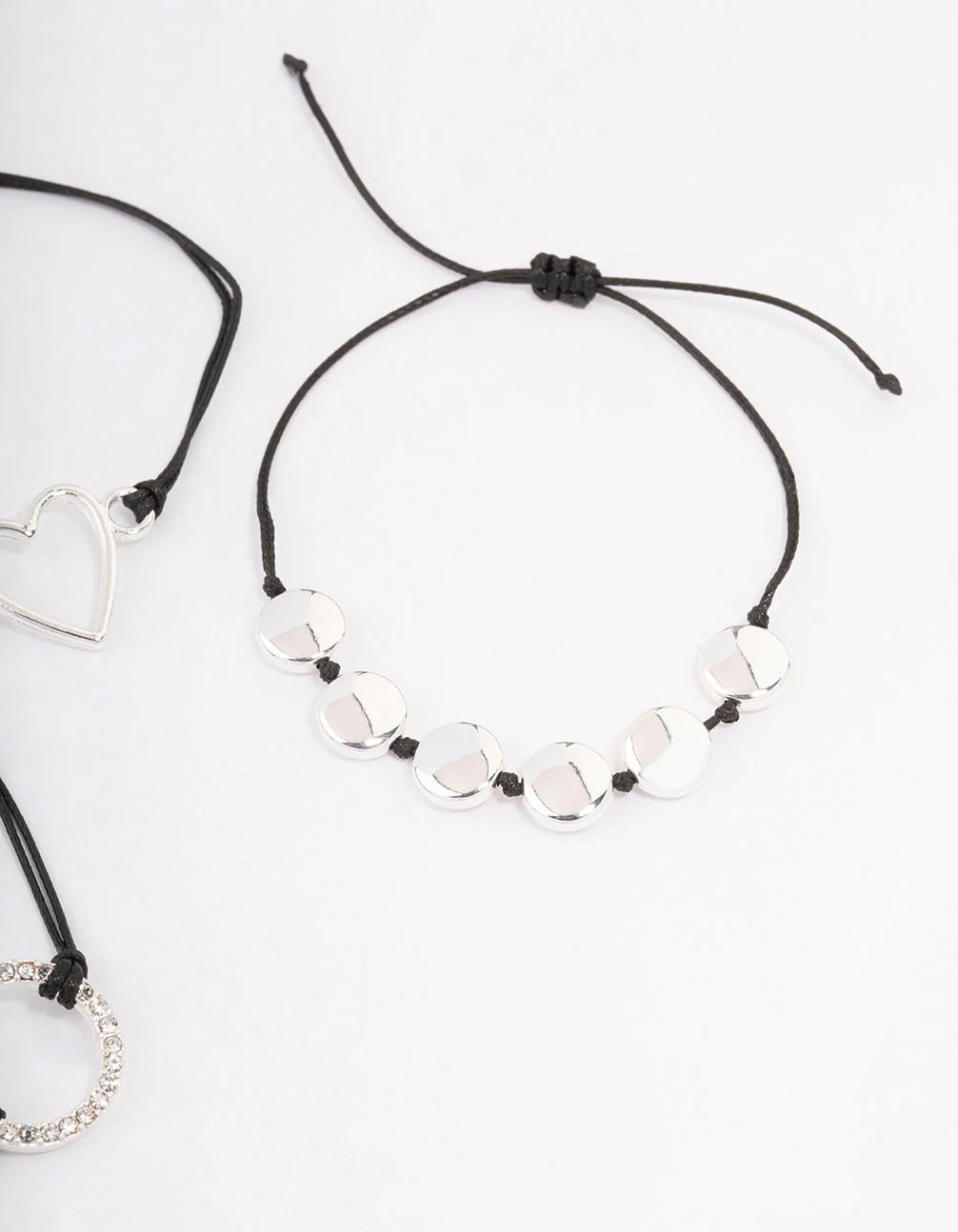 Silver Heart Bracelet 3-Pack - Image 2