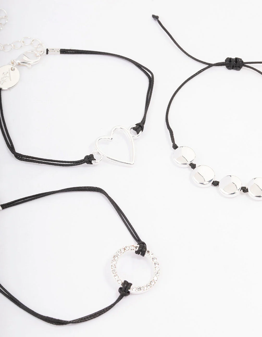 Silver Heart Bracelet 3-Pack - Image 3