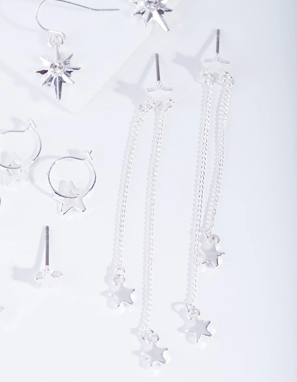 Silver Star Earring Pack - Image 3