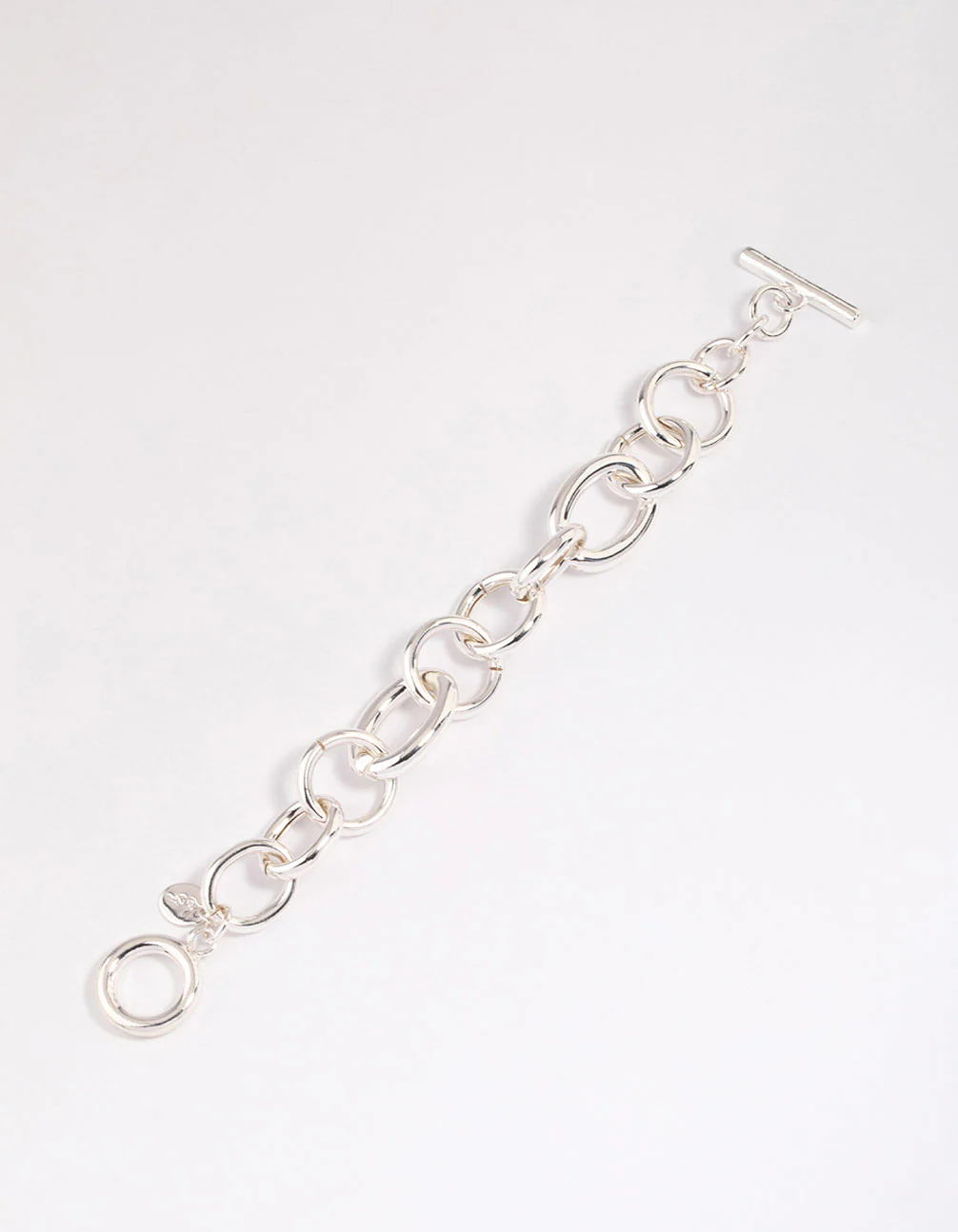 Silver Threaded Chain Bracelet - Image 2