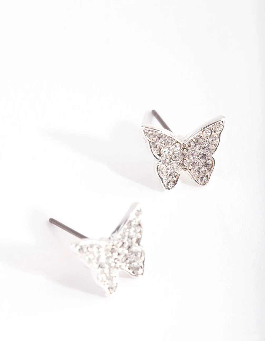 Silver Butterfly Earring - Image 3
