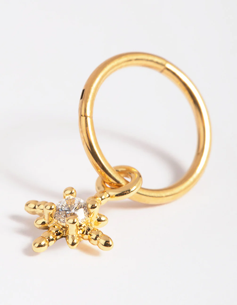 Gold Plated Titanium Crystal Star Clicker - Image 2