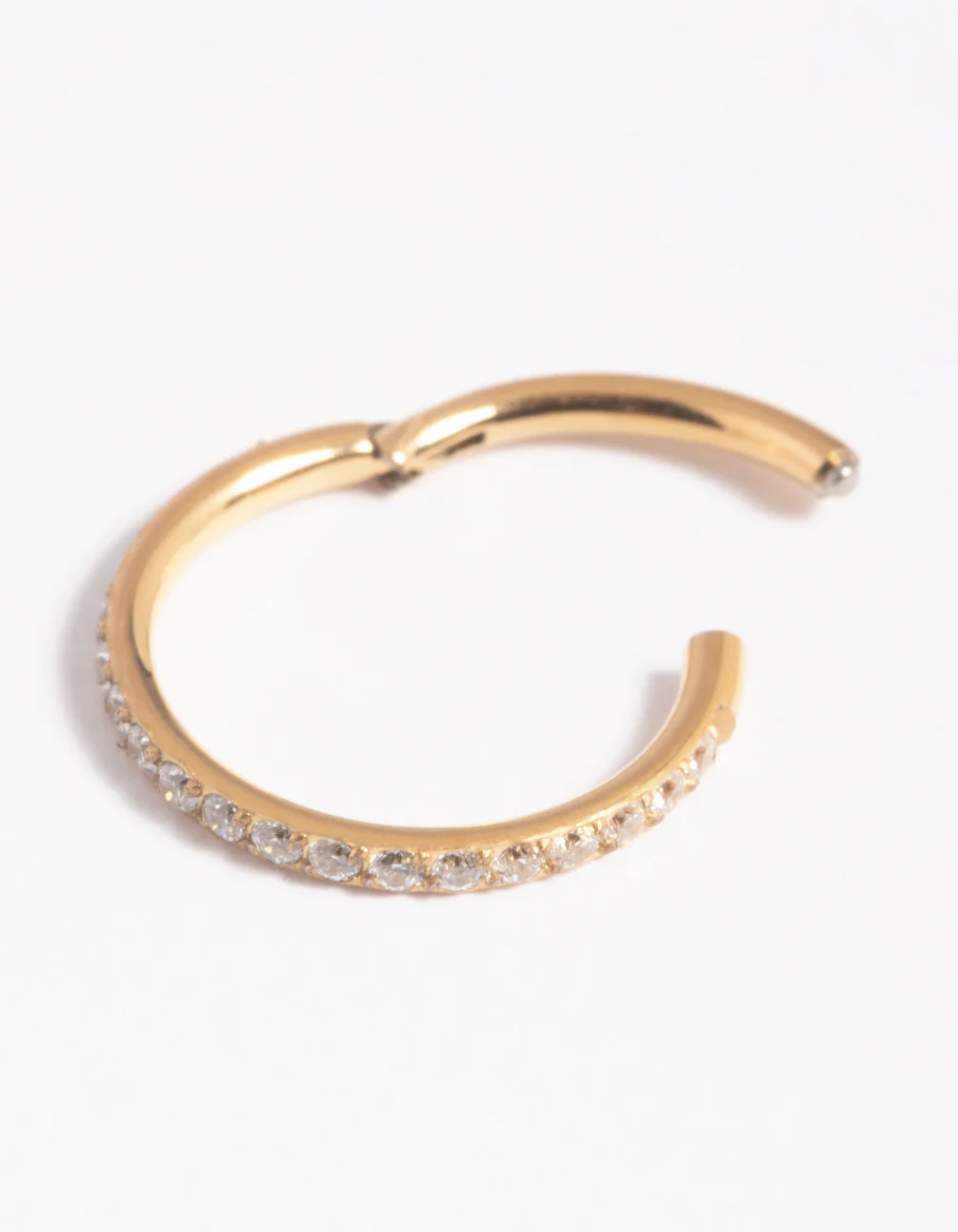 Gold Plated Titanium Crystal Clicker - Image 2